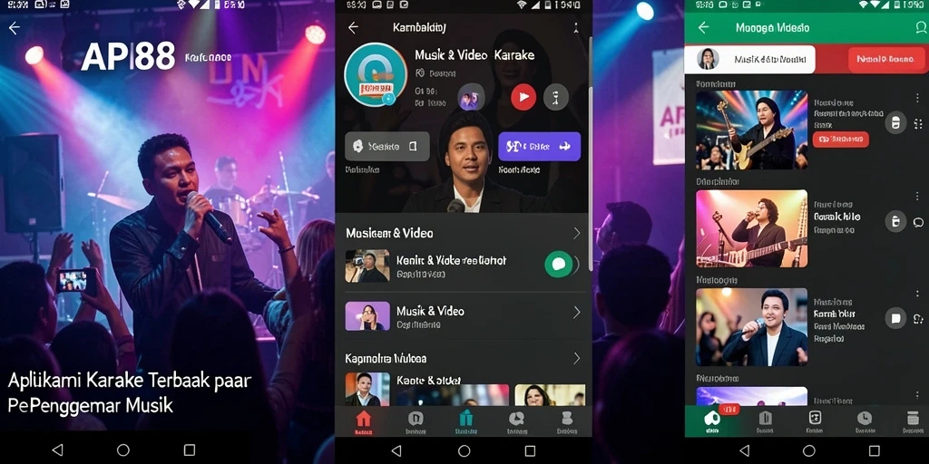 Antarmuka intuitif dan fitur karaoke yang lengkap.
