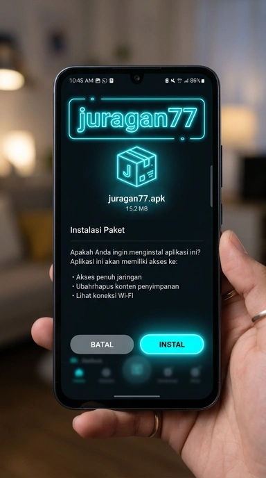 Unduh APK juragan77 untuk Android dan Nikmati Fitur Terbaru